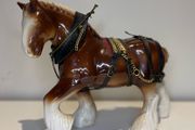 Shire Horse ceramic figurine