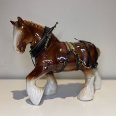 Shire Horse ceramic figurine