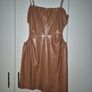 Faux leather dress Image 2