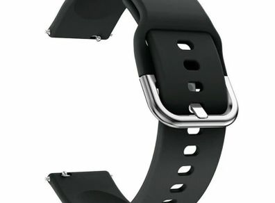 22mm Silicone Band Strap Buckle For Samsung Galaxy Watch 46mm Huawei Watch GT