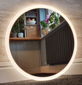 LED Bathroom Mirror 60cm Defogger Touch Switch