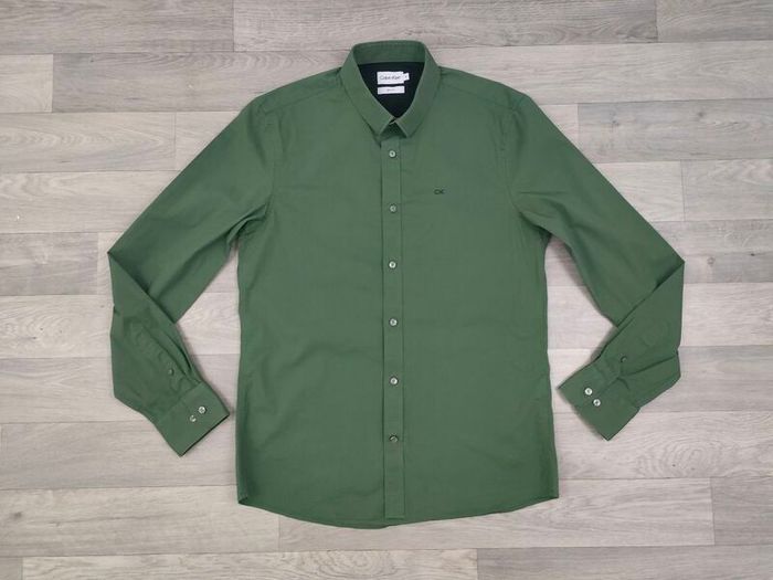 CK Calvin Klein Shirt Mens Mediums Slim Fit