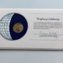 Czechoslovakia 1974 Vintage Coin Stamp cover BUNC Image 3