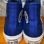 Boys Converse All Star Chuck Taylor II Lunarlon Blue Hi Top Trainers UK3.5 EU36 Image 9