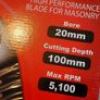 TEIKUTA Wet+Dry 12"-300mm Diamond Blades Image 4