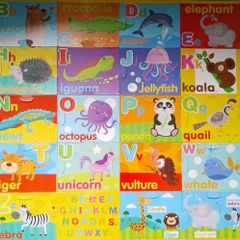 Giant ABCD Floor Puzzle