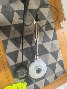magnifier with light