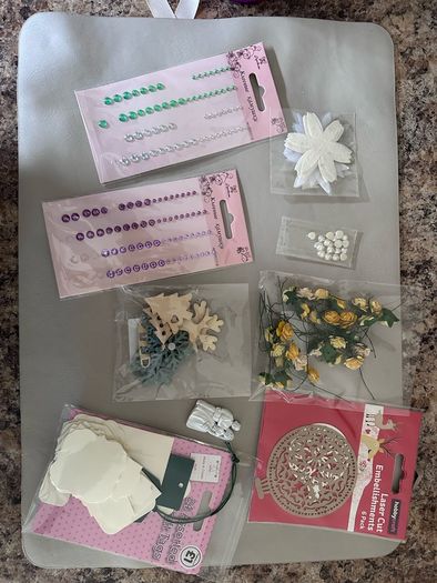 scrapbooking materials
