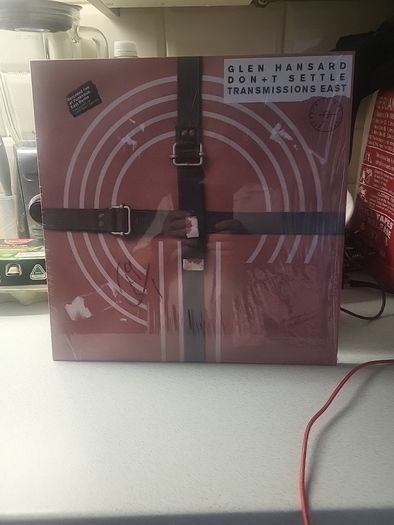 Glen Hansard don+t settle transmissions east vinyl with signed pic