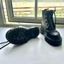 Doc Martins Sinclair Platform in Black Image 2