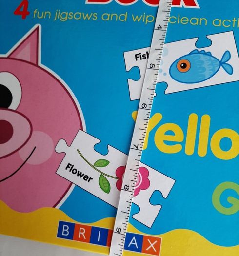 New childs large activity/colours/jigsaw book