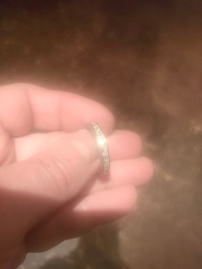 Sterling Silver CZ Half Eternity Ring