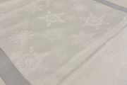 Laura Ashley Snowflake Beige Table Runner