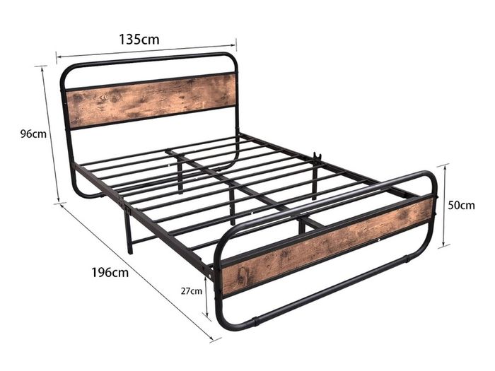 Double Metal Bed Frame
