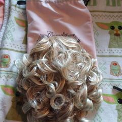 Irish Dancing Blonde Wig