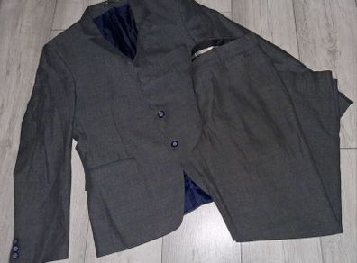 x3 Bundle - Benetti Luxury 2 Piece Suit & Primark Slacks - Size - 40" Chest & 32" Waist