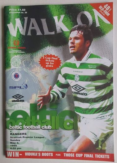 Celtic Programmes 1999/2000 x 5 (incl P+P)