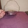 Vintage Unett Plate Silver Fruit/Eggs Carry Basket Image 4