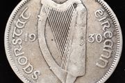 Ireland - 1930 - Half Crown - Silver - Scratches - KM.8 - [456]