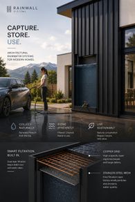 RainWall | Architectural Rainwater Storage