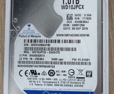 Western Digital WD Blue 1TB 2.5-inch Hard Drive