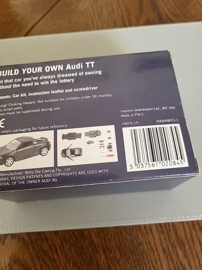 Audi tt build your own car,new