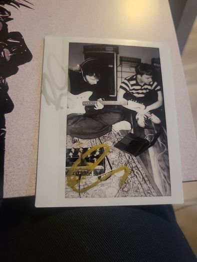 Chalk Crystalpunk dinked edition limited edition with signed polaroid splatter vinyl
