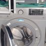 Beko washer dryer grey and Kenwood microwave Image 2