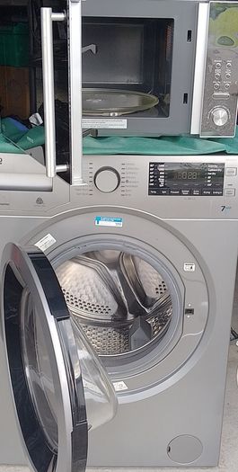 Beko washer dryer grey and Kenwood microwave