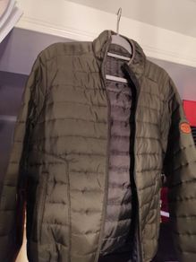 New Mens Fitted quilted jacket