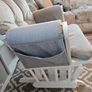 Babylo Milan Glider Chair and Ottoman Image 4