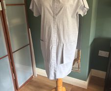 COS shirt dress with 2 large slit pockets - Size 12