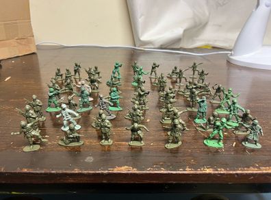 Toy soldiers us paras 54mm