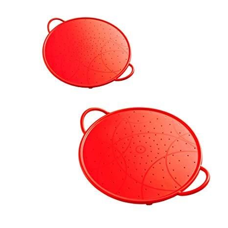 Kuhn Rikon Splatter Guard Silicone Red