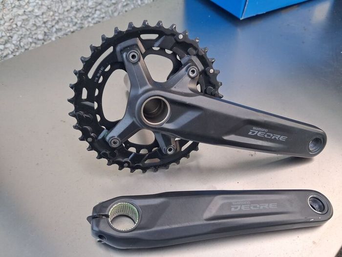 shimano deore 5100-2 cranckset 175mm