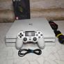 Sony PlayStation 4 Pro  Console white w/ Controller & Cables  game bundle Image 3