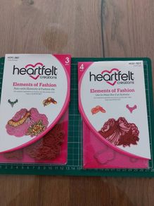 Heartfelt-die and stamp set- Elements of fashion