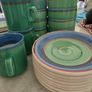 CARIGALINE plates bowls cups milk jug tea pot Image 5