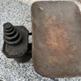 antique weight scale Image 3