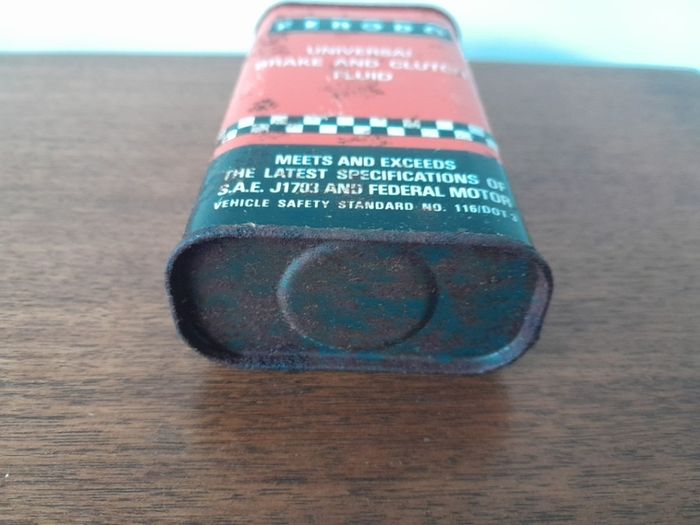 Vintage Ferodo Brake and Clutch Fluid Tin