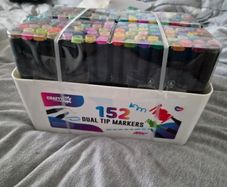 152 dual tip marker set
