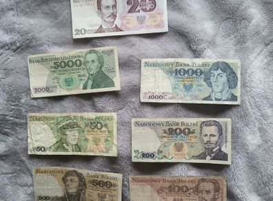 Poland banknotes lot