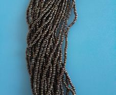 Brown -  Necklace -  Glass Seed Beads