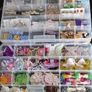 Job lot of Ribbon, Flat backed Pearls & Embellishments Image 2