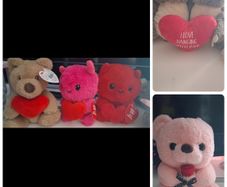 Love teddies or valentine  teddys never used