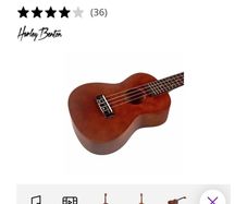 ukulele like new incl case