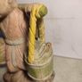 Chinese Polychrome Wood Carving of Boy Carrying Turtles Image 5