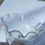 Art nouveau glass vase on Chester Sterling base Image 10