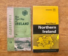 2 x Vintage Maps of Ireland