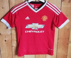 Adidas Manchester united boys jersey top 11-12 age